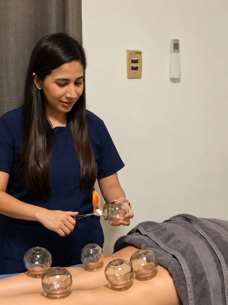 Yaudiely Vélez durante una sesión en Vélez Spa